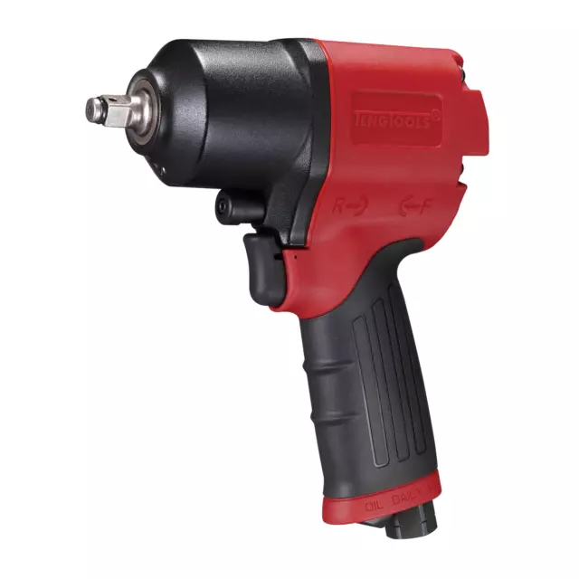 Teng Tools 3/8 Inch Drive Reversible Composite Air Impact Wrench Gun - ARWC38