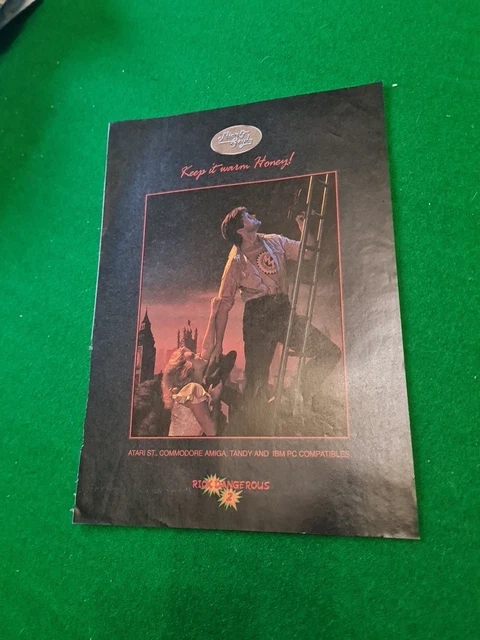 Compilation De Jeux Atari 520ST - Satan, Fire, Rick Dangerous 2, Hard Drivin' - Très Bon état