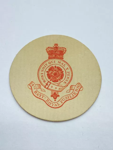 Pre WW1 4th Bn London Regiment (Royal Fusiliers) Embossed Crest Letter Head