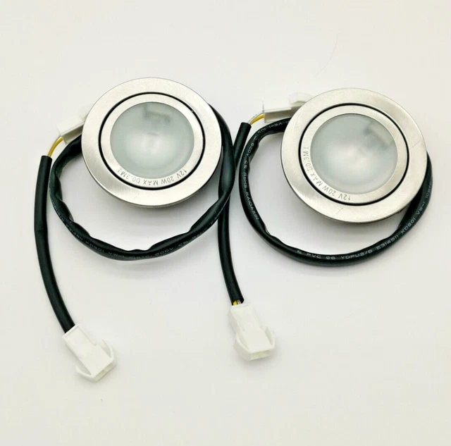 2 X OMEGA TECHNIKA RANGEHOOD HALOGEN LIGHT BULB 31328004 12V 20W HF EUR