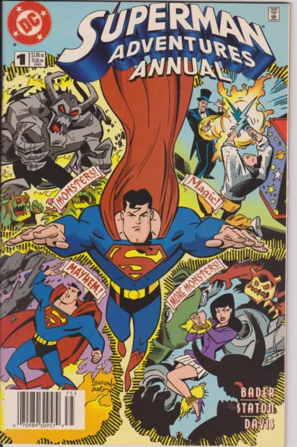 Superman Adventures Annual Issue #1 Comic Book. DC Comics 1997