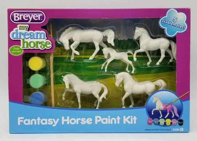 Breyer My Dream Horse FANTASY HORSE PAINT KIT #4206 5 Stablemates Brand New Seal