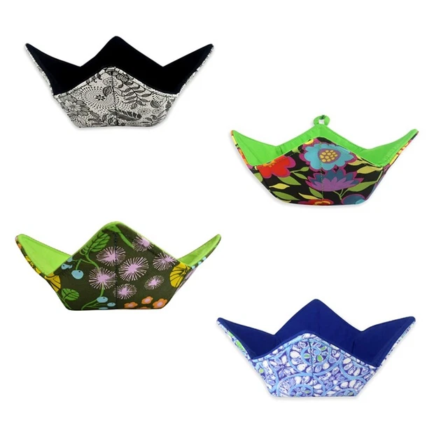 4 pezzi supporto tappetino per ciotola resistente alle microonde ciotola resistente al calore ciotola accogliente sup K2Q4