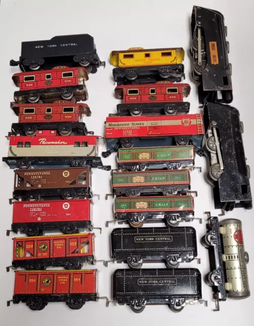 Vintage Lot of 19 Stream Line Electrical Trains | USA | Pre-Owned | VERY RARE |