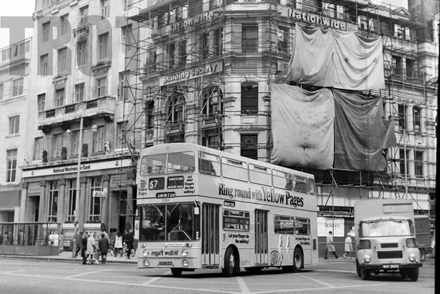 Larger Negative SELNEC Daimler Fleetline Roe 2284 SVR284K Piccadilly 1972