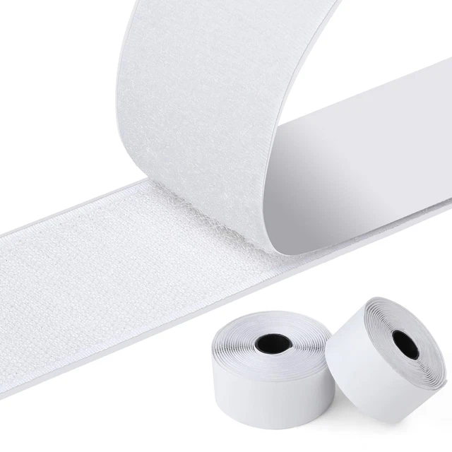 30 Pièces Scratch Autocollant Double Face,Bande Agrippantes AdhéSives