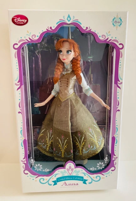 ANNA GREEN DRESS Elsa Frozen Collection Doll Disney Edition Limited 5000  NRFB 179.28 - PicClick UK
