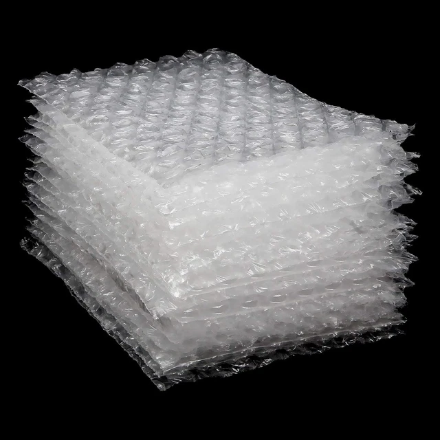 Lot de 4 grands sacs de rangement en plastique transparent pour tapis