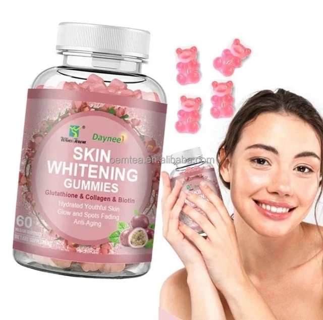 SKIN WHITENING Gummy. Skin Glow, Spots Fading, Anti Aging, Collagen