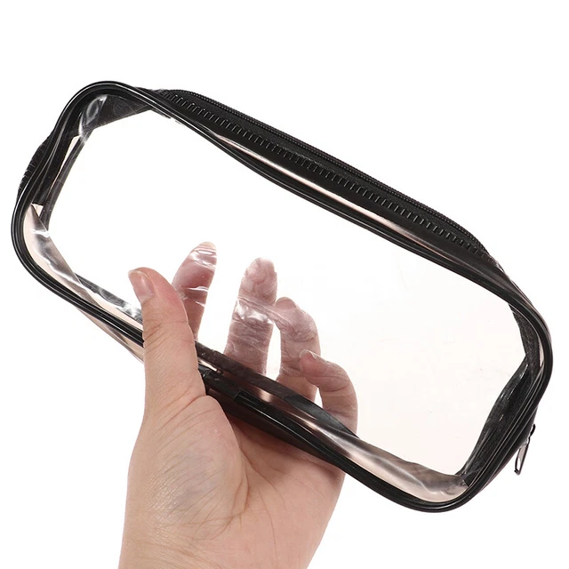 Large-capacity Transparent Pencil Case Office School Stationery Storage Box