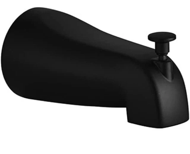 Tubo de baño universal sin cordones de 4 1/2" con desviador de alta resistencia