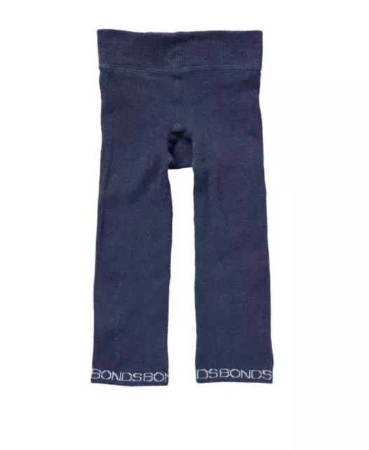 NEW Bonds Baby Boy Girl Classic Cotton Sock Legging, Navy Blue, 0-6m 1-2-3 years