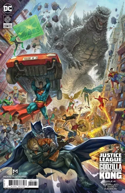 Justice League Vs Godzilla Vs Kong #1 1:50 Alan Quah Variant (18/10/2023)