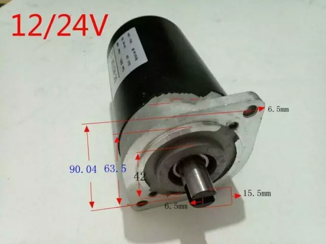 12V 24V / 800W 1200W DC Motor Hydraulic Pump Lifting Platform Power Unit Motor