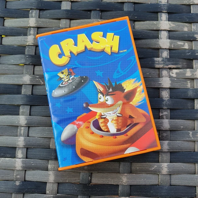 RARE 2005 MCDONALDS Crash Bandicoot UFO Bash Video Game LCD Happy