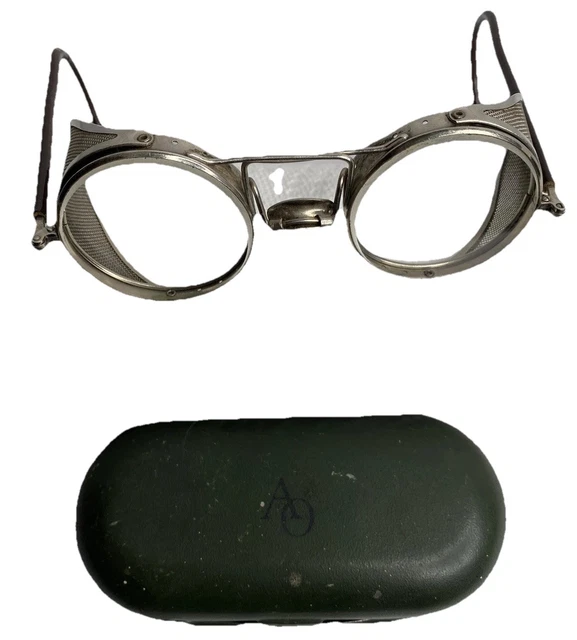 Lunettes Vintage Safilo Prestige Emozioni 4237 Or Marron Ovales