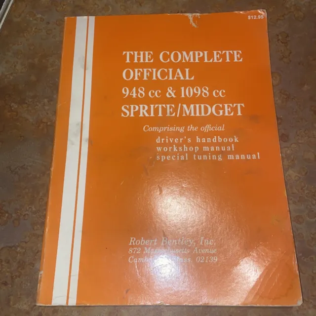 The Complete Official 948cc and 1098cc Sprite / MG Midget 1967, Manual w/Extras