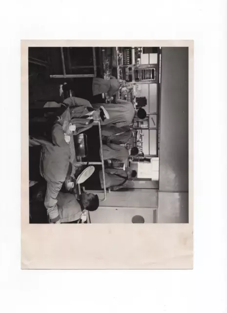 Bus Drivers In Peckham Bus Garage Canteen - Press Photo 1960s