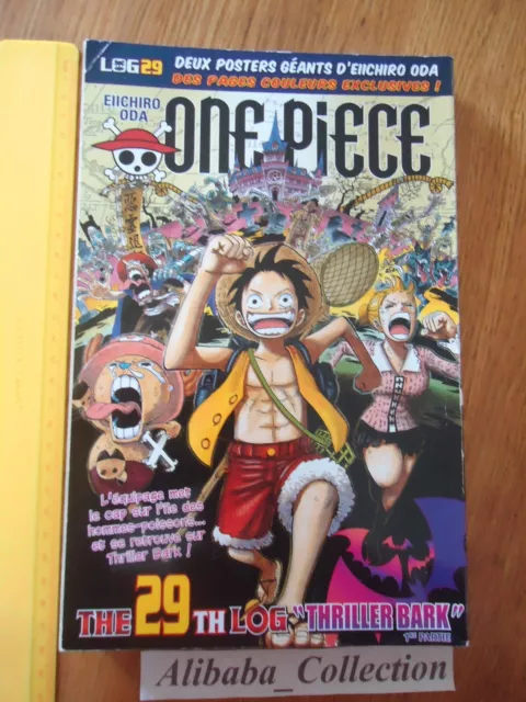 MANGA  ONE PIECE LOG 29 grand format Eiichiro Oda Collection Hachette VF livre