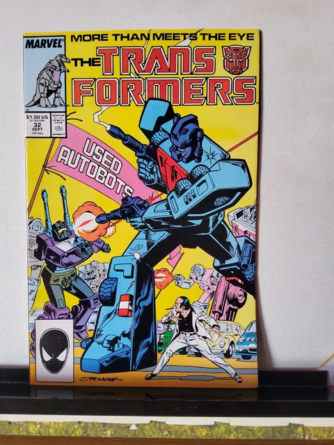 The Transformers No32 1st Print Marvel September 1987 Generation 1