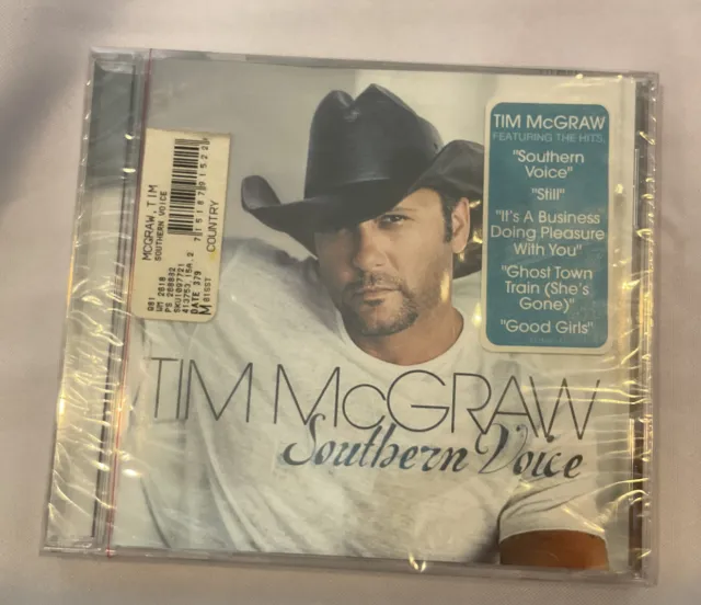 Tim McGraw - Southern Voice Music CD - Brand New & Sealed Country Music