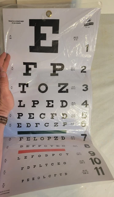 Grafco Graham-Field No. 1240 Eye Chart