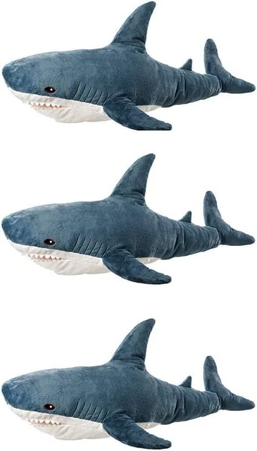 3 uds Original IKEA BLÅHAJ peluche grande bebé TIBURONES 100 cm/ 39 1/4