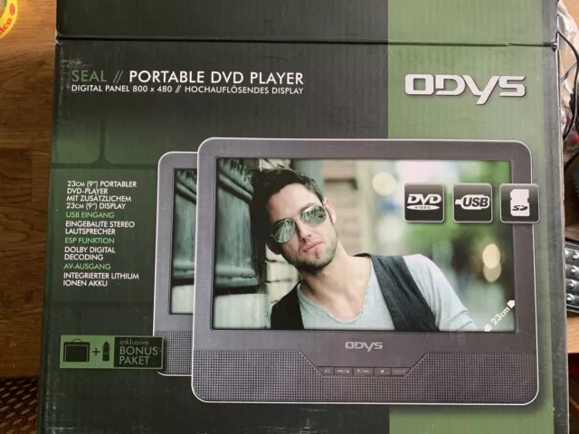 Portables DVD-Player-System mit zwei Monitoren (***für KFZ***)