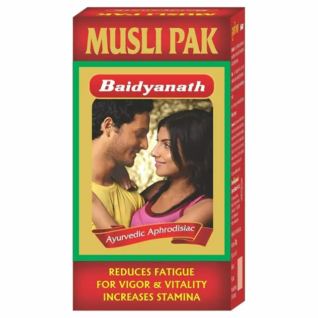 UK stock Baidyanath Musli Pak Made with Safed Musli 250g