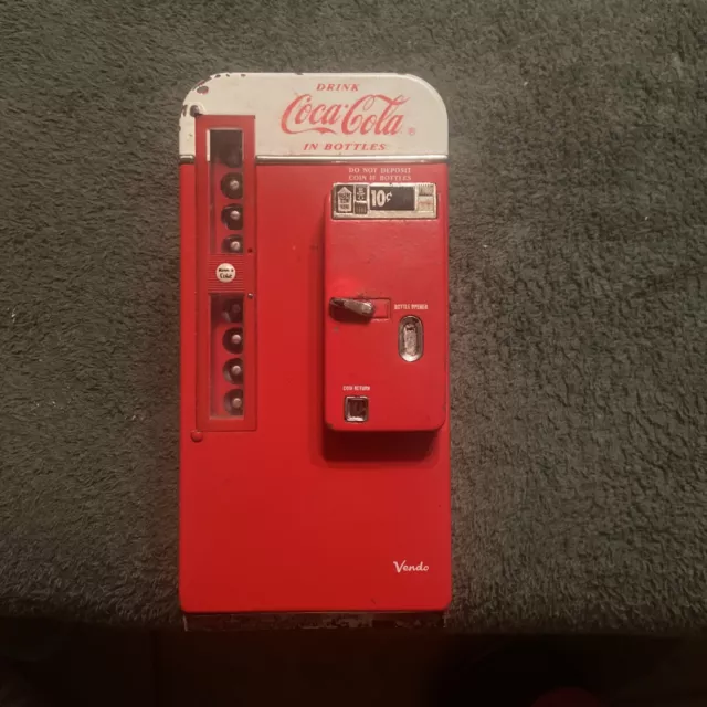 1994 Vintage Have A Coke Drink Coca Cola In Bottles Mini Machine Toy Music Vendo 1994 Vintage Have A Coke Drink Coca Cola In Bottles Mini Machine Toy Music Vendo