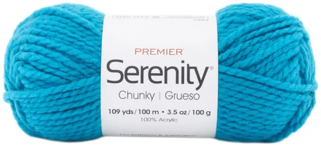 Premier Serenity Grueso Hilo - Solid-Teal, 700-44