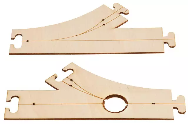 Faller Car System 161940 - H0 Laser Street Forks And Junctions 45° - New