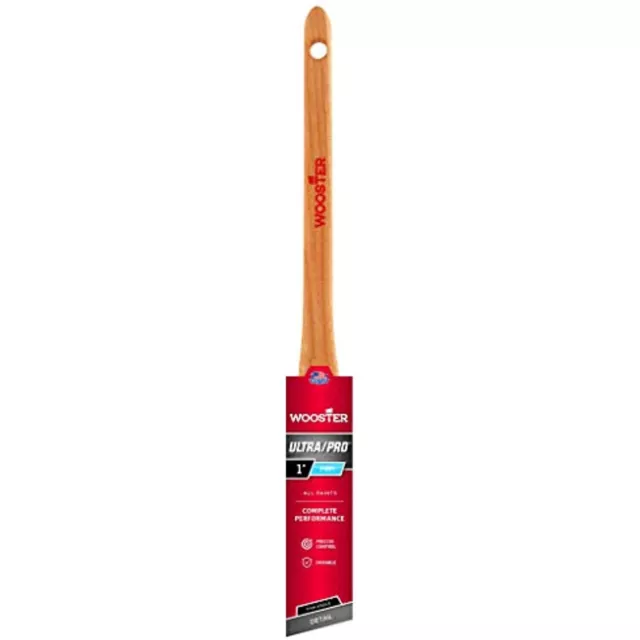 Wooster Brush 4181-1 Ultra/Pro Firm Willow Thin Angle Sash Paintbrush, 1-Inch,