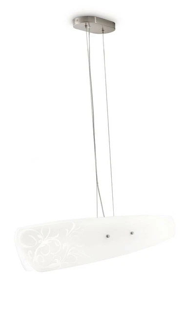 Philips Myliving Suspension Ont Participé À 2x E27 23W Pendule en Verre Énergie