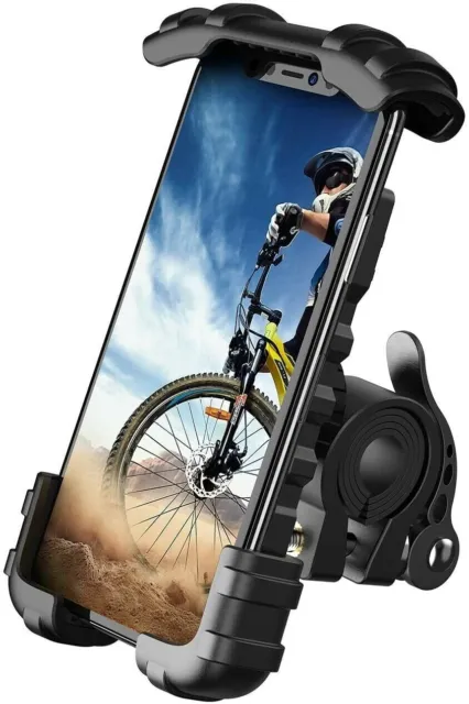 Bike Phone Holder, Motorcycle Phone Mount - Bicycle Handlebar Cell Phone Clip