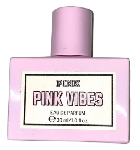 VICTORIAS SECRET PINK VIBES PERFUME BODY MIST SPRAY AMBER & VANILLA 1 oz 30ml