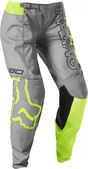 Fox 2022 Youth Skew 180 MX Motocross Pants Steel Grey Y24 Girls