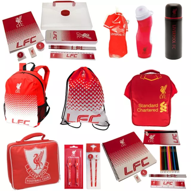 Liverpool FC Back To School Gym Bag Backpack Boot Bottle Gift for Everyone