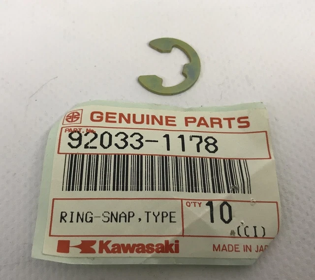 Bloquage Pédale Vitesse - Ring-Snap - Kawasaki NOS : 92033-1178