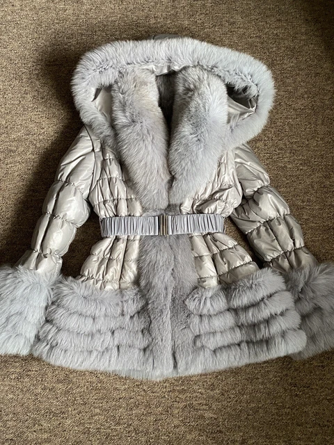 Romany fox fur coat discount