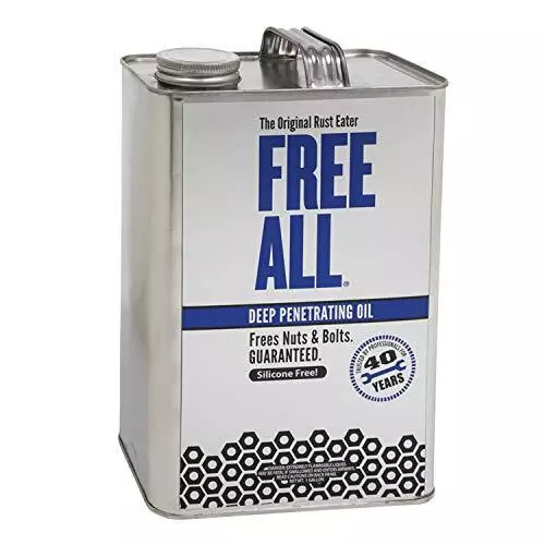 Free All Deep Penetrating Oil Rust Remover Loosen Rusty Nuts & Bolts Screws C...