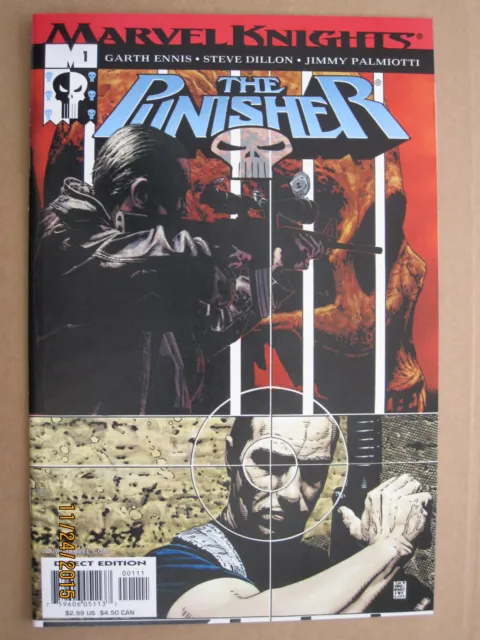 2001 Marvel Comics Marvel Knights The Punisher #1 Garth Ennis Story