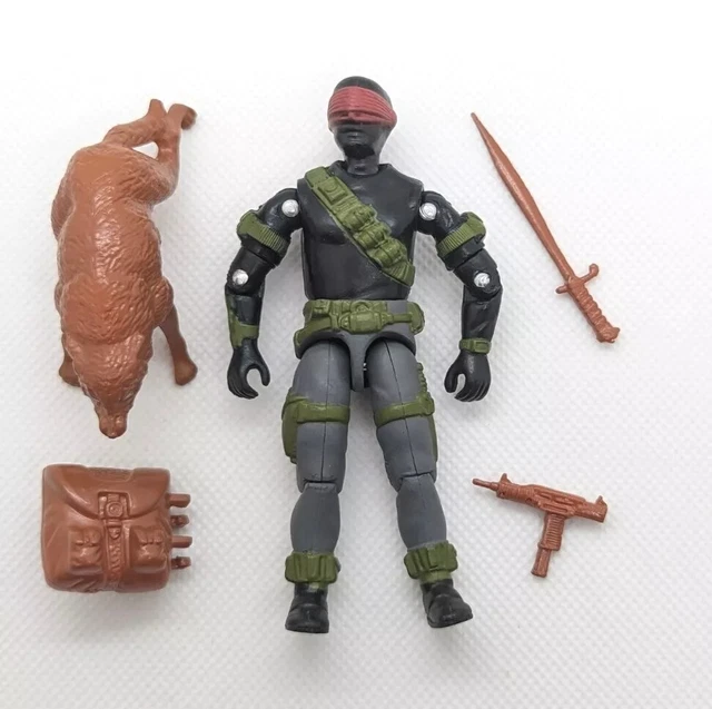 Figurine Custom Gi Joe Snake Eyes – MOTU Prolific PowerCon – Pièce Unique