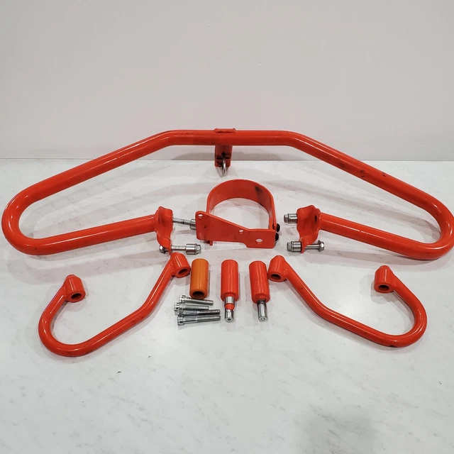 Harley-Davidson OEM Orange Training Safety Crash Bar Engine Guard Set