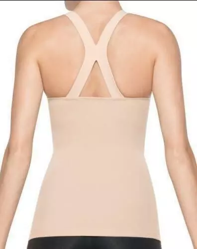 Spanx 2321 Strappy Go Lucky racerback tank top Beige US size L 2