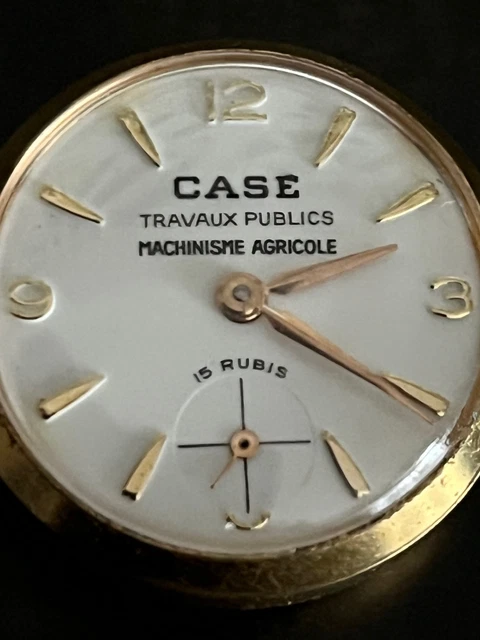 Montre-pendentif En Argent Plaqué Or 18k - Style Crabe - Bijou élégant Vintage - Occasion