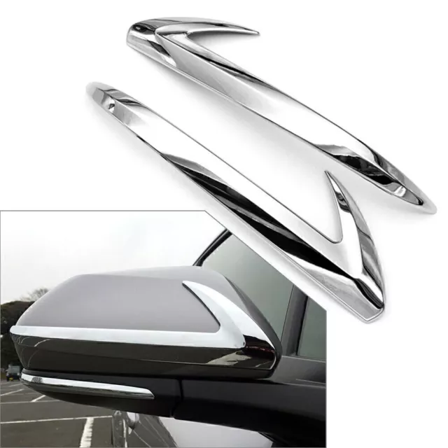 For Toyota C-HR CHR 16-21 Pair Rearview Side Mirror Strip Garnish Trim Cover RHD