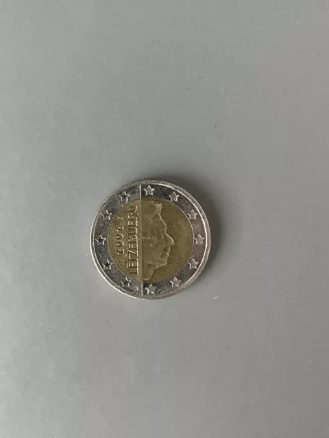 2 Euro Münze 2002 Letzebuerg / Luxemburg