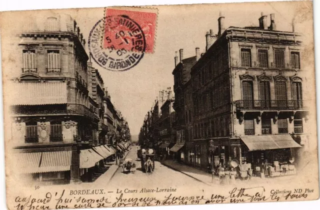 CPA BORDEAUX-Le Cours Alsace-Lorraine (177201)