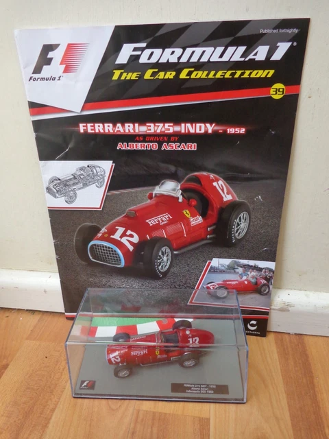 Figurine Alberto Ascari Ferrari 1/18 - Figuma - Ferrari 500 1952 - Stickers